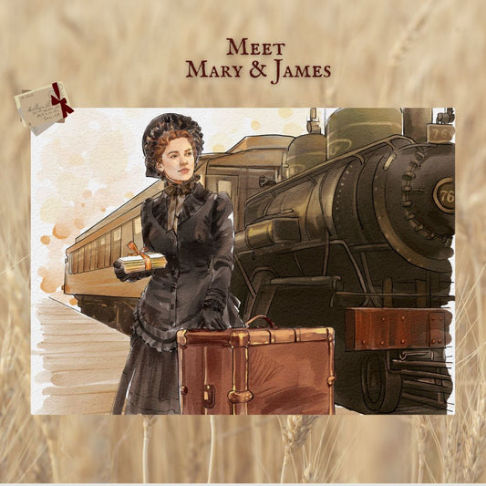 Mary & James - Reconstruction Era, 1872